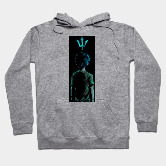 Son of Poseidon Hoodie by StaticColour